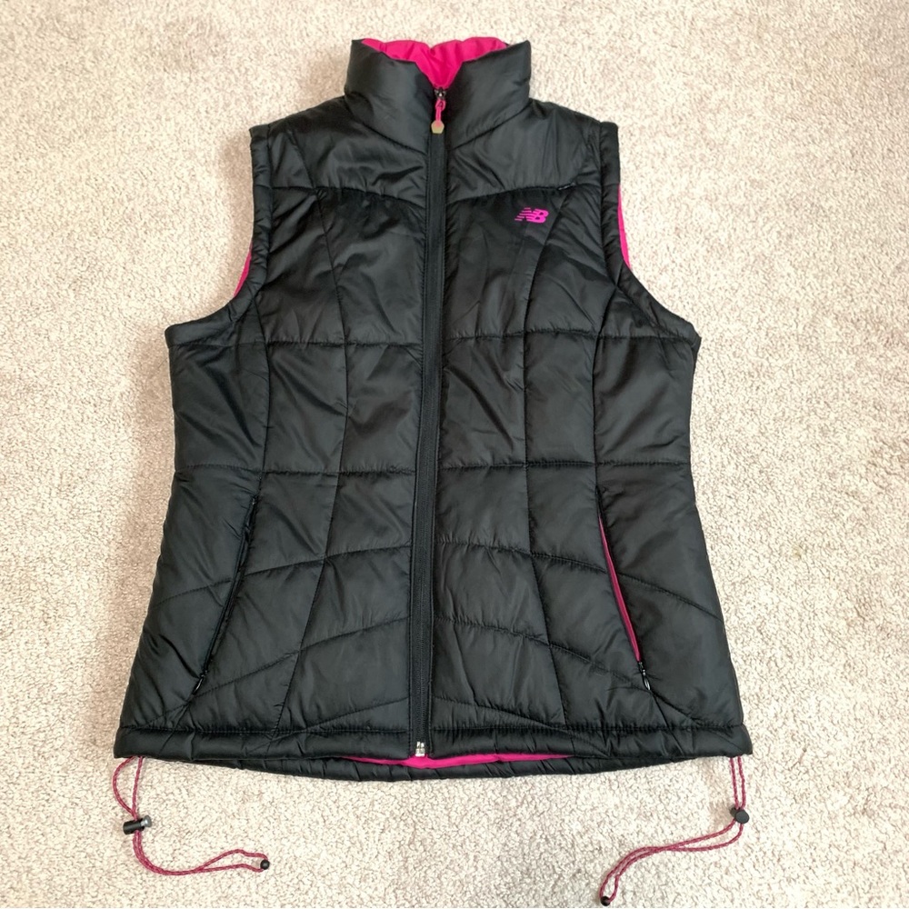 New Balance Black Puffer Vest Women’s Size Medium